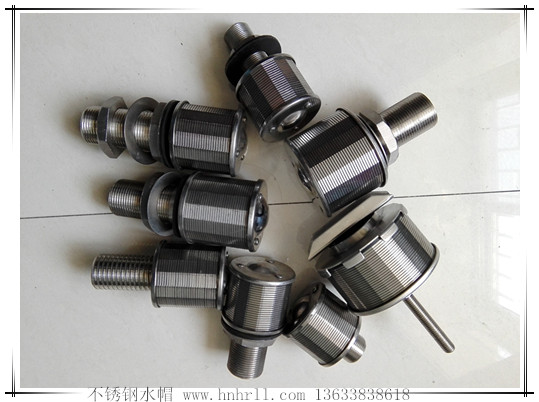 水处置装备排水装配不锈钢水帽规格品种